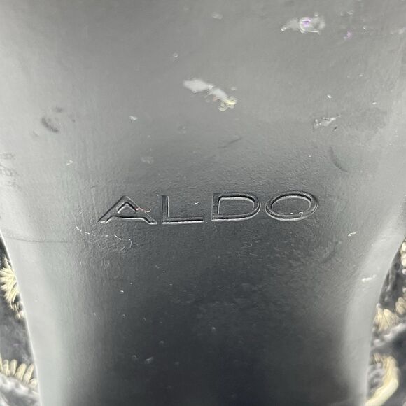 Adrienne Vittadini Parma Ankle Strap Pumps Women's 9.5M Dark Silver Career - Picture 16 of 16